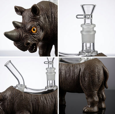 7.8" Rhinoceros Water Pipe - photo 3