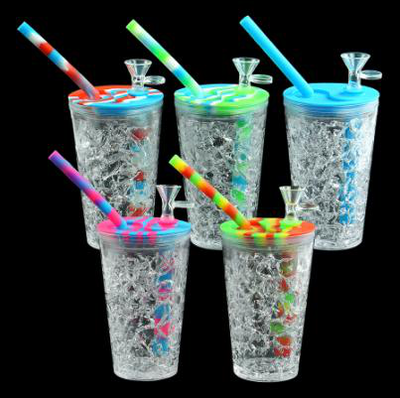 Freeze cooling cup bubbler - lifestyle shot