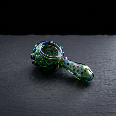 Editorial product photography on charcoal slate