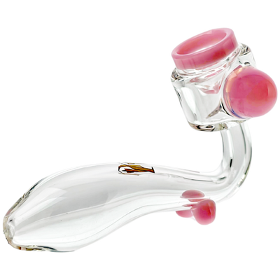 4" Stratus Lay Down Sherlock w/ Screen & Large Bowl Pipe