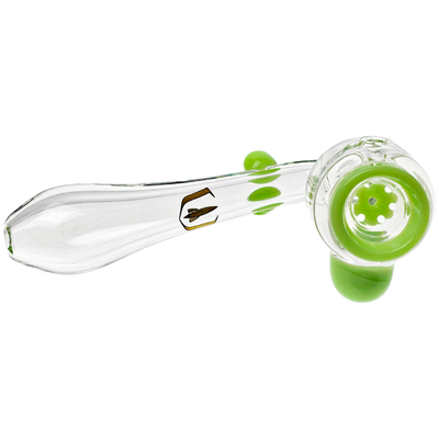 4" Stratus Lay Down Sherlock w/ Screen & Large Bowl Pipe