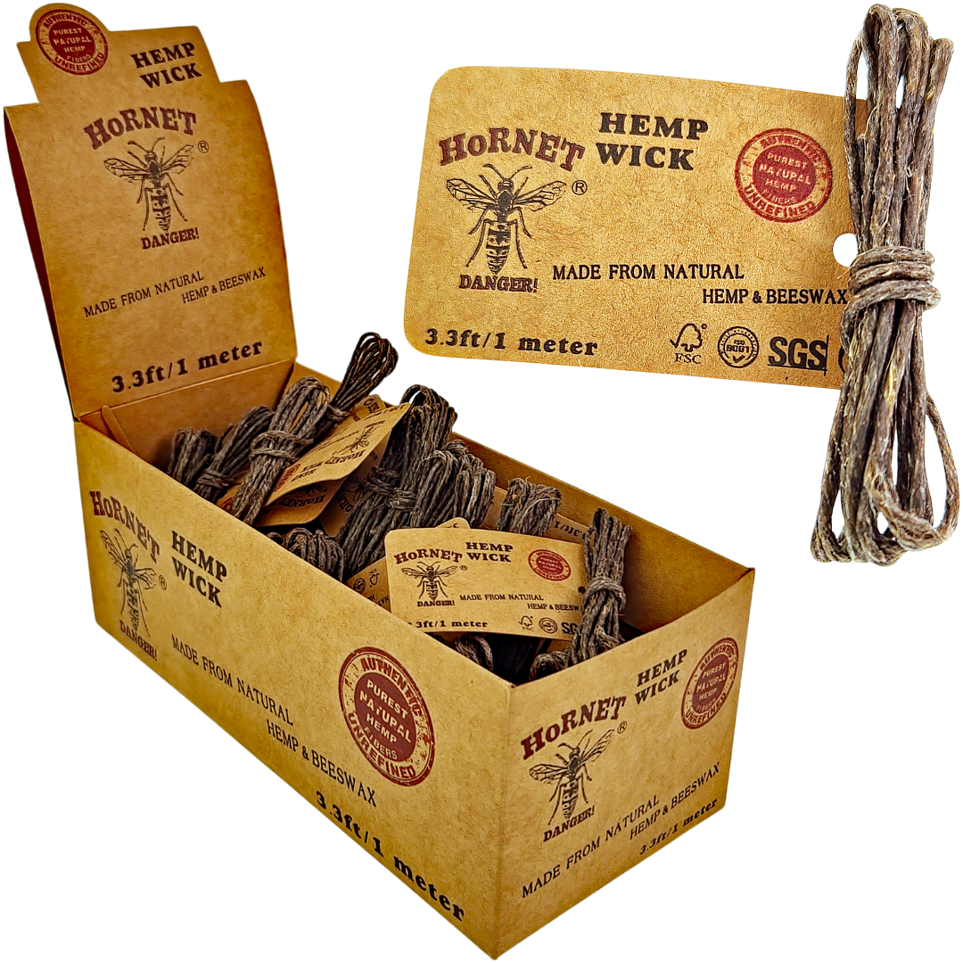 HORNET HEMP WICK 60PCS