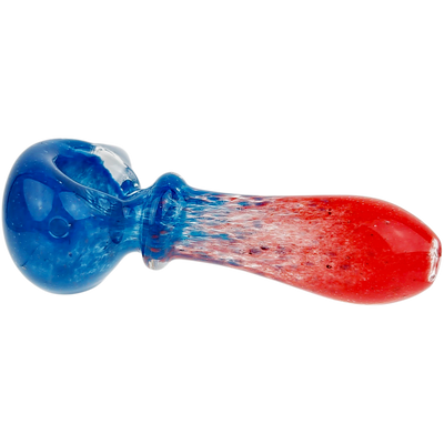 3.5″ Frit Two-Tone Glass Hand Pipe