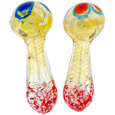 4″ FUME GLASS HAND PIPE