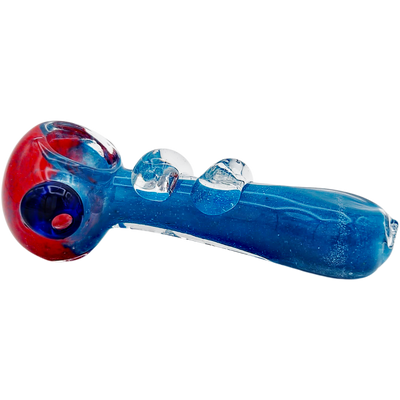 4″ Color Frit Glass Hand Pipes