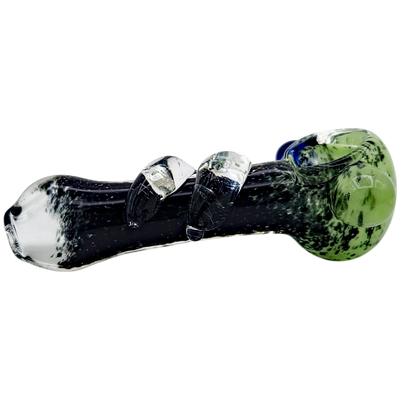 4″ Color Frit Glass Hand Pipes