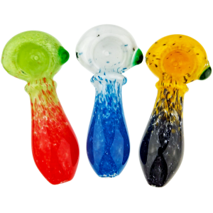 3.5″ TWO-TONE GLASS HAND PIPE