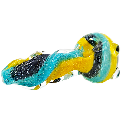 4.5″ SPIRAL GLASS HAND PIPE