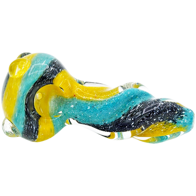 4.5″ SPIRAL GLASS HAND PIPE