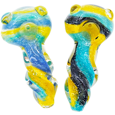 4.5″ SPIRAL GLASS HAND PIPE