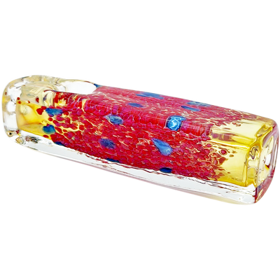 4" Square Glass Hand Pipe - photo 2