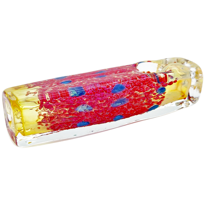 4" Square Glass Hand Pipe - photo 5