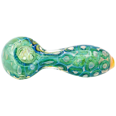 4.5″ GLASS COLOR FUME HAND PIPE
