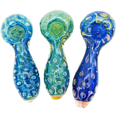 4.5″ GLASS COLOR FUME HAND PIPE