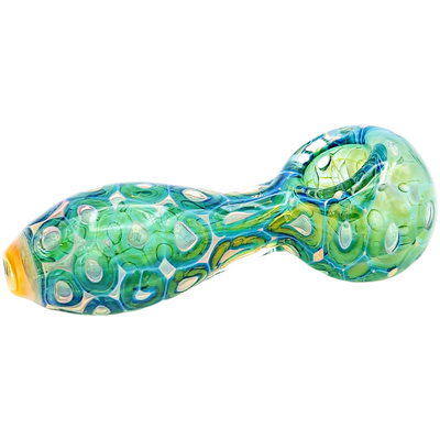 4.5″ GLASS COLOR FUME HAND PIPE