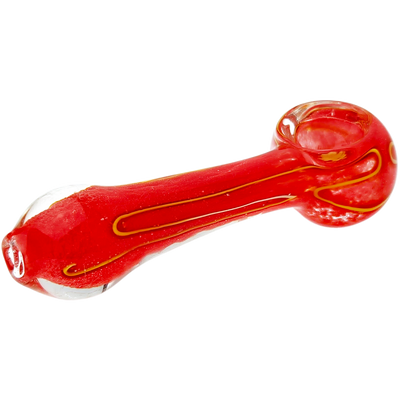 4" Color Glass Hand Pipe - photo 5