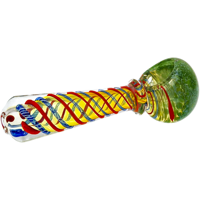 4" Fume Spiral Glass Hand Pipe - photo 3