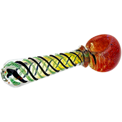 4" Fume Spiral Glass Hand Pipe - photo 5