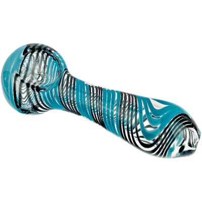 4.5" Two-Tone Over Clear Hand Pipe - packaging