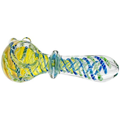 4.5" Color Cane Twist Maria Body Hand Pipe - additional view