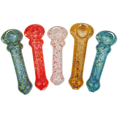 4.5" Frit Maria Head Hand Pipe