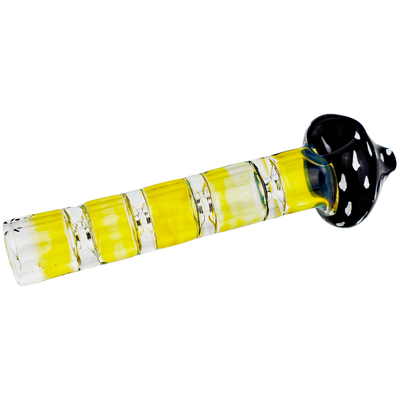 8.5" Mushroom Fume Tube w/ Reduction Steamroller - detail view