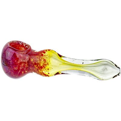 4.5" Fume w/ Frit Head Hand Pipe - detail view