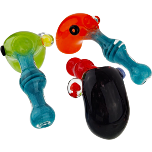 5.5″ TWO-TONE GLASS HAND PIPE