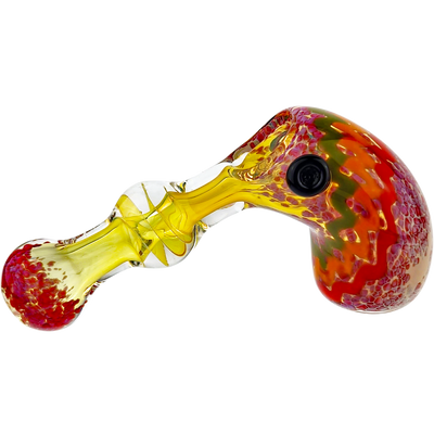 5″ RASTA FUME GLASS HAND PIPE