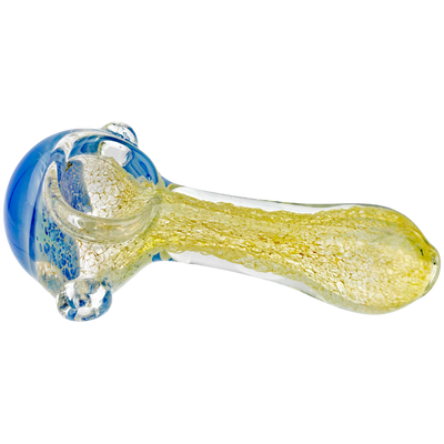 4.5" Color Face Fume Body Thick Hand Pipe