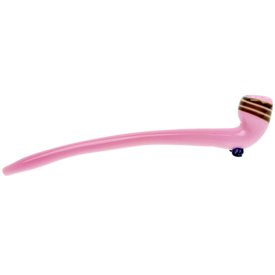 12" Full Color Pastel Long Sherlock w/ Black Line Wrap Bowl