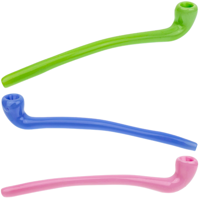 12" Solid Pastel Color Sherlock Hand Pipe