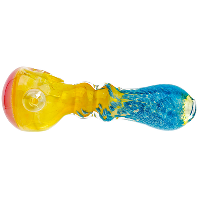 5" Frit Body & Color Head Fume Hand Pipe
