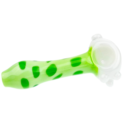 5" Giraffe Print Color-Head Hand Pipe