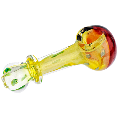 4.5" Fumed Dot-Accent Hand Pipe with Maria