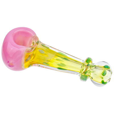 4.5" Fumed Dot-Accent Hand Pipe with Maria