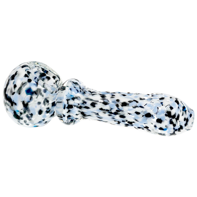 4" Rainbow Frit Maria Neck Hand Pipe