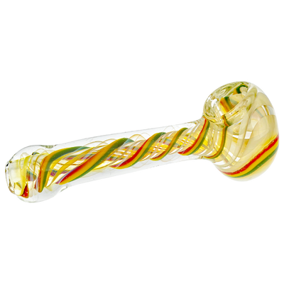 4.5" Fume Rasta Cane Hand Pipe