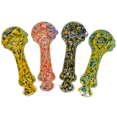 4.5" Frit Maria & Flower Hand Pipe