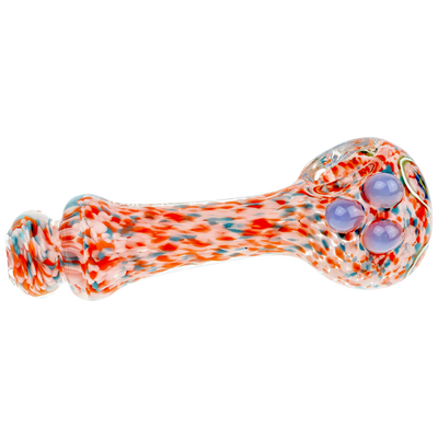 4.5" Frit Maria & Flower Hand Pipe