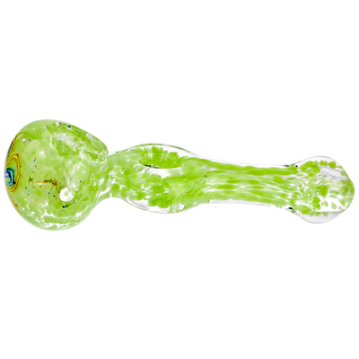 5" Frit Donut Flower Hand Pipe