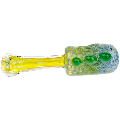 5" Frit Mushroom Shape Head Fume Hand Pipe