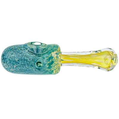 5" Frit Mushroom Shape Head Fume Hand Pipe