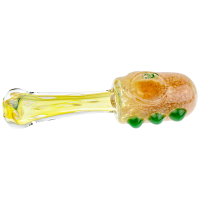 5" Frit Mushroom Shape Head Fume Hand Pipe