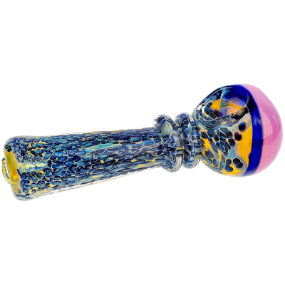 5" Flat Mouth Thick Frit Hand Pipe
