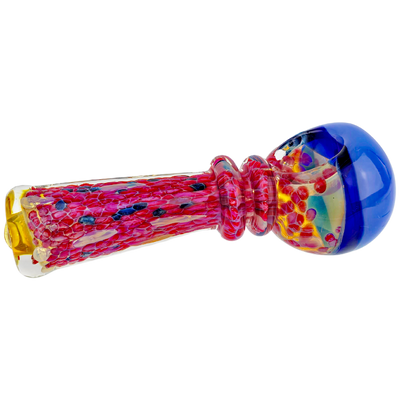 5" Flat Mouth Thick Frit Hand Pipe