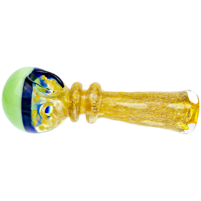 5" Flat Mouth Thick Frit Hand Pipe