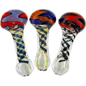 4.5″ DICHRO GLASS HAND PIPE