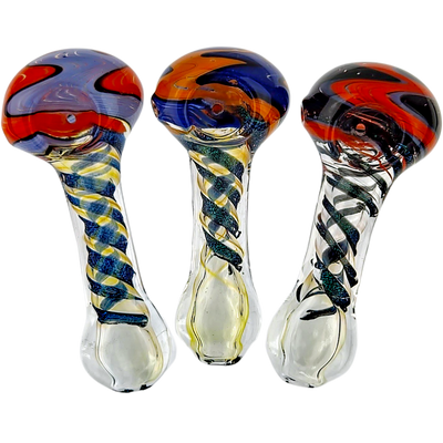 4.5″ DICHRO GLASS HAND PIPE