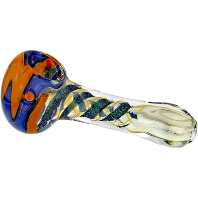 4.5″ DICHRO GLASS HAND PIPE